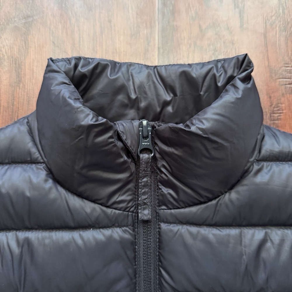 Eddie Bauer Kids CirrusLite 650 Down Puffer Jacket Black M 7/8 Packable Coat - Picture 6 of 16